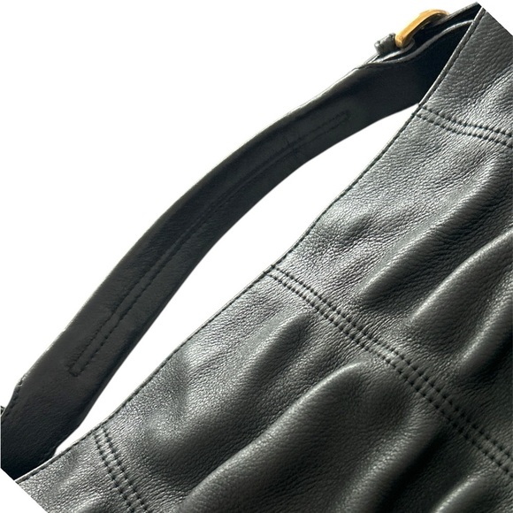 Furla Rouged Black Leather Handbag - Picture 6 of 12